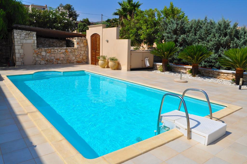 Gerani Private Villa Esterno foto